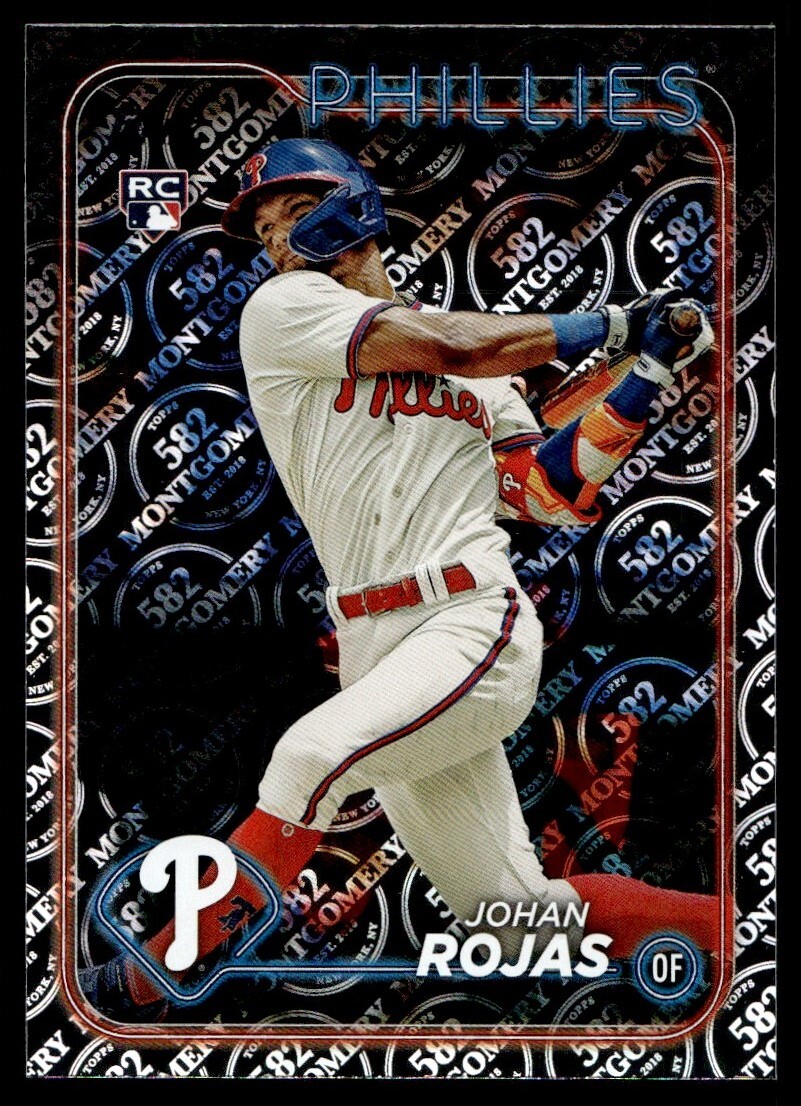 Johan Rojas 2024 Topps Montgomery Club 582 Rookie Exclusive Foil Card RC #209