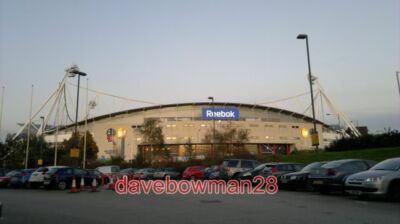 PHOTO  THE REEBOK STADIUM HORWICH THE REEBOK STADIUM - THE HOME STADIUM OF BOLTO