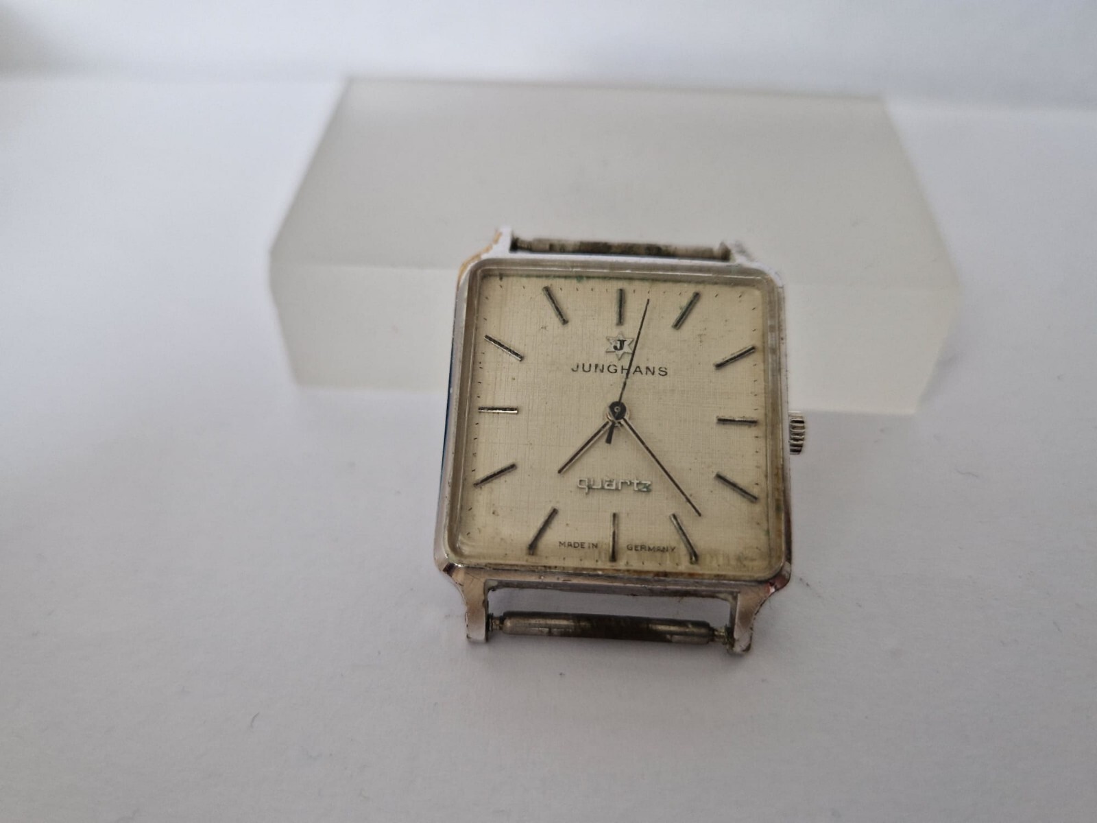 Junghans Rectangular Watch Quartz  Vintage - Not … - image 2