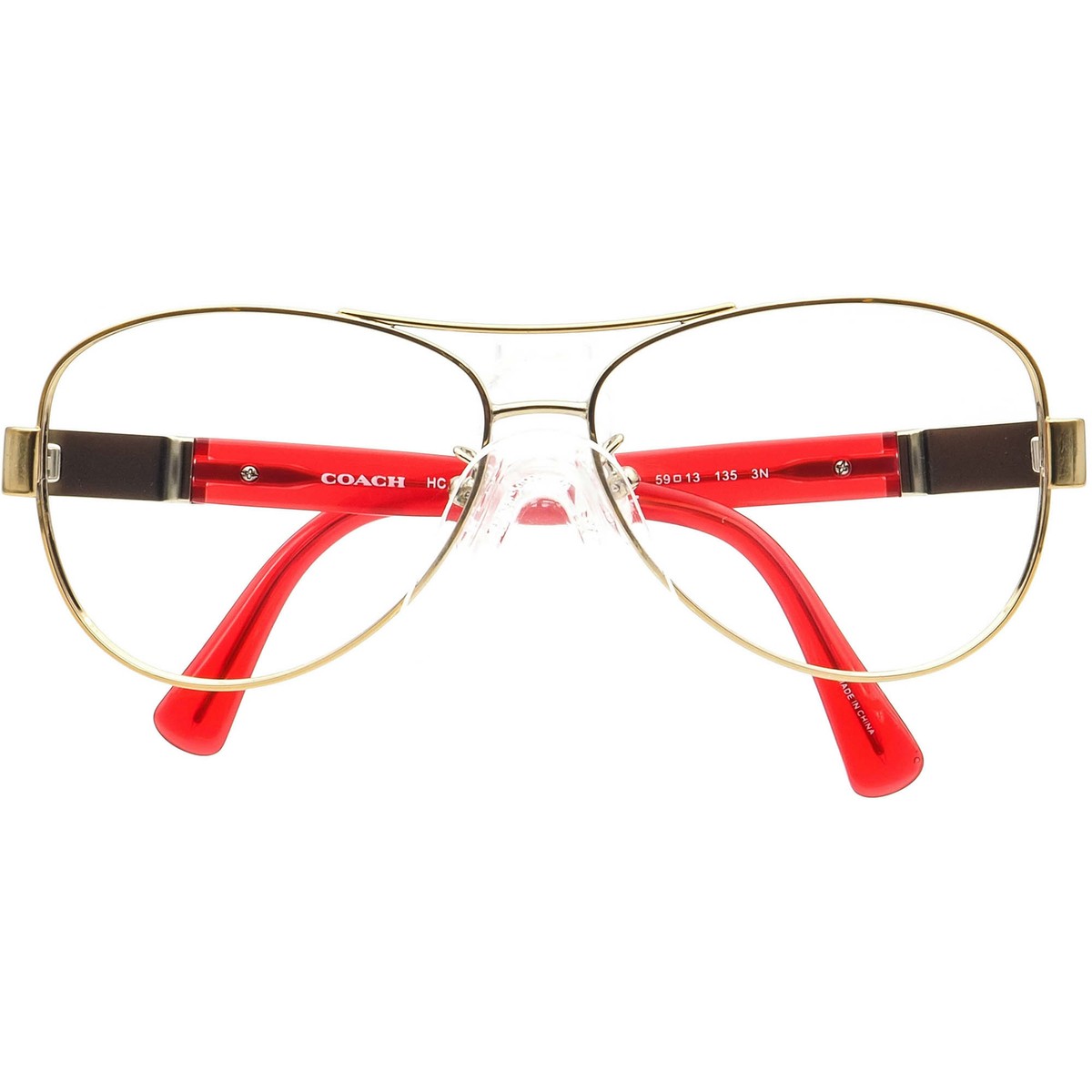 Coach Christina Women’s Prescription Sunglasses HC 7047 (L103) T Designer Logo Coach Sunglasses HC7047 L103 Christina | Designer Frames Outlet main image 4