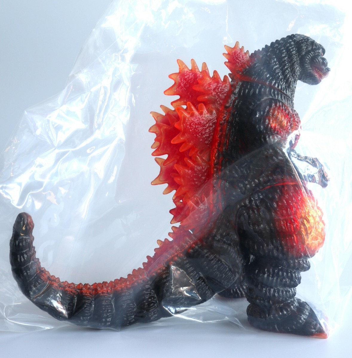 Godzilla1995 DesuGoji Marmit Medicomtoy Clear Orange Godzilla