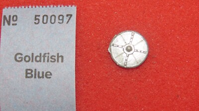 Unbekannte Marke Schild Buckler Metall 25 mm Maßstab Fantasy Warhammer Gebiss Ersatz alt