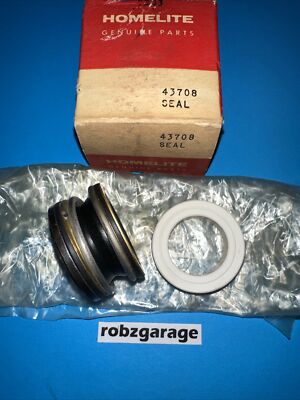 NEW HOMELITE WATER / TRASH PUMP SEAL OEM 43708 —B5 | eBay