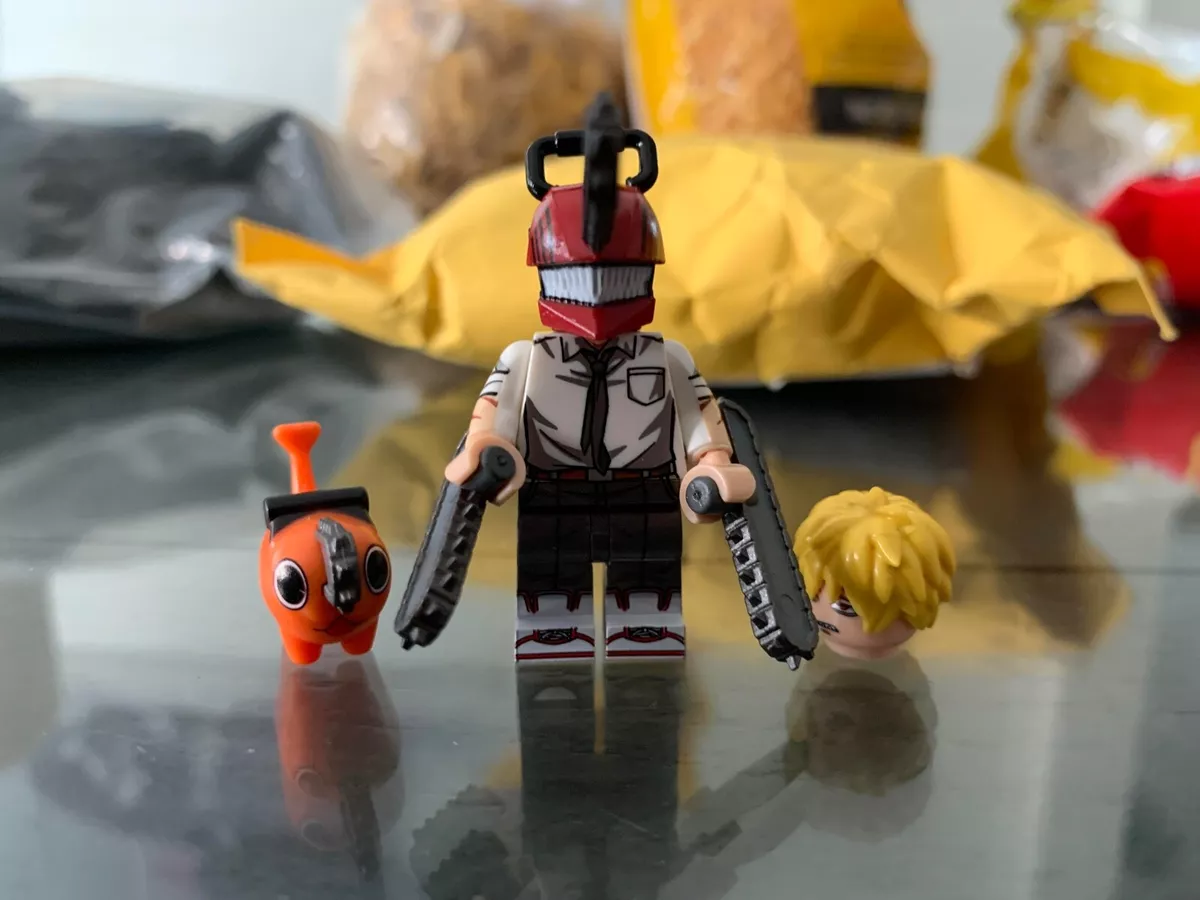 Lego Chainsaw Man Anime Custom Minifigure