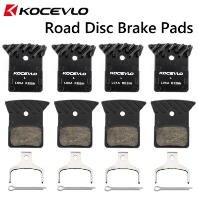 4 Pair Kocevlo L05A Resin ICE Brake Pad for SHIMANO Road Disc Brake Caliper L03A