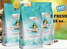 3 FRESH 24oz VANILLA MACADAMIA NUT Hawaiian Paradise Coffee
