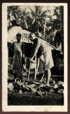 Tabakkarte,Kavander,PEEPS INTO MANY LANDS,1st Std,1927,Apia Samoa,#26R