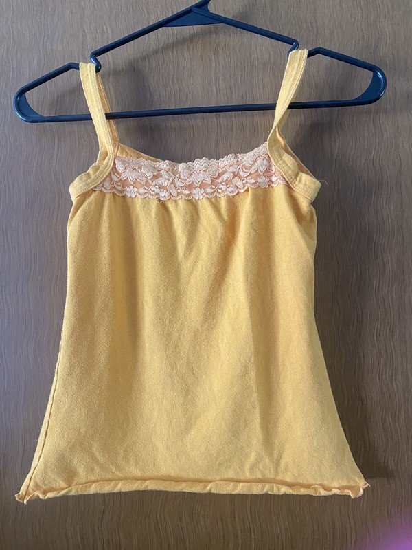 Personal identity Gold Tank Top - Child Size Small