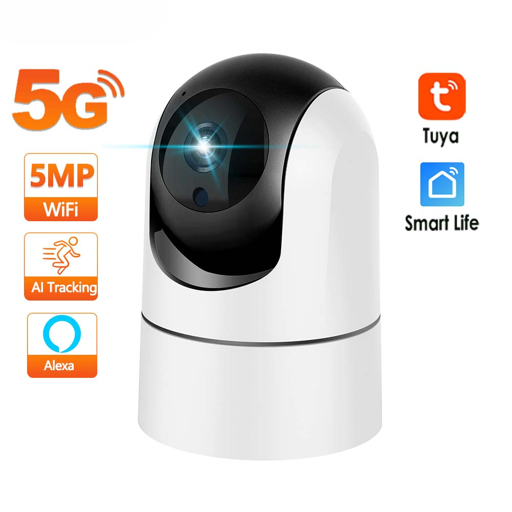 5MP WIFI Baby Monitor Indoor Camera with Video Surveillance Security-image