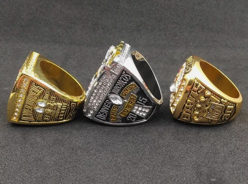 3 Pcs Set Denver Broncos Ring Fan Souvenirs Gift Set ! - Picture 4 of 4