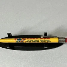 VTG Scripto 029 Ballpoint Pen Steckleys Hybrid Corn Lincoln NE GeneticGiant B151