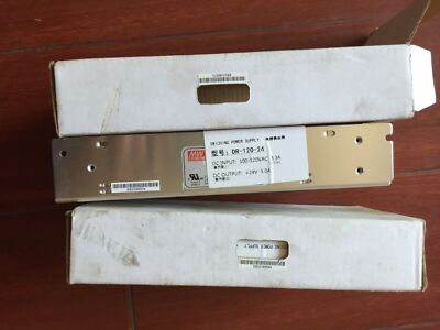 1pcs used   DR-120-24 120W #E9