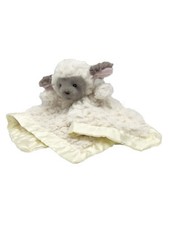 Baby Lamb Sheep Lovey Mary Meyer Putty Nursery Soft Security Blanket Satin Trim