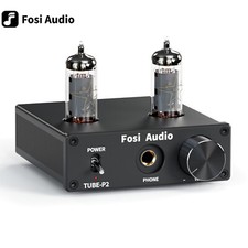 Fosi Audio P2 Vacuum Tube Headphone Amp Hi-Fi Stereo Audio Headphone Amplifier