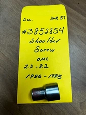 NOS OEM OMC Johnson Evinrude Shoulder Screw 3852854 2.3-5.2 Cobra 1986-1995