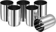 Set of 6 Pcs Stainless Steel Multipurpose Juice Glass with Mirror Finish, 300ML