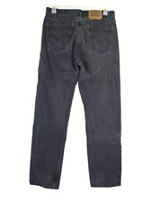 Vtg Levi's 505 Jeans Regular Fit Straight Leg Orange Tab Men's Size 36x34
