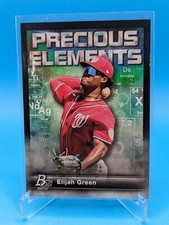 2023 Bowman Platinum Precious Elements Elijah Green Cincinnati Reds Baseball 