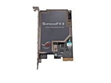 Asus P5E SupremeFX II ROG PCI-E 7.1 Channel Internal HD Sound Card GREEN