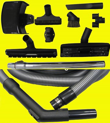Standard Schlauch 6-12 m 10-11Teile Set Saugset Saugschlauch Zentralstaubsauger