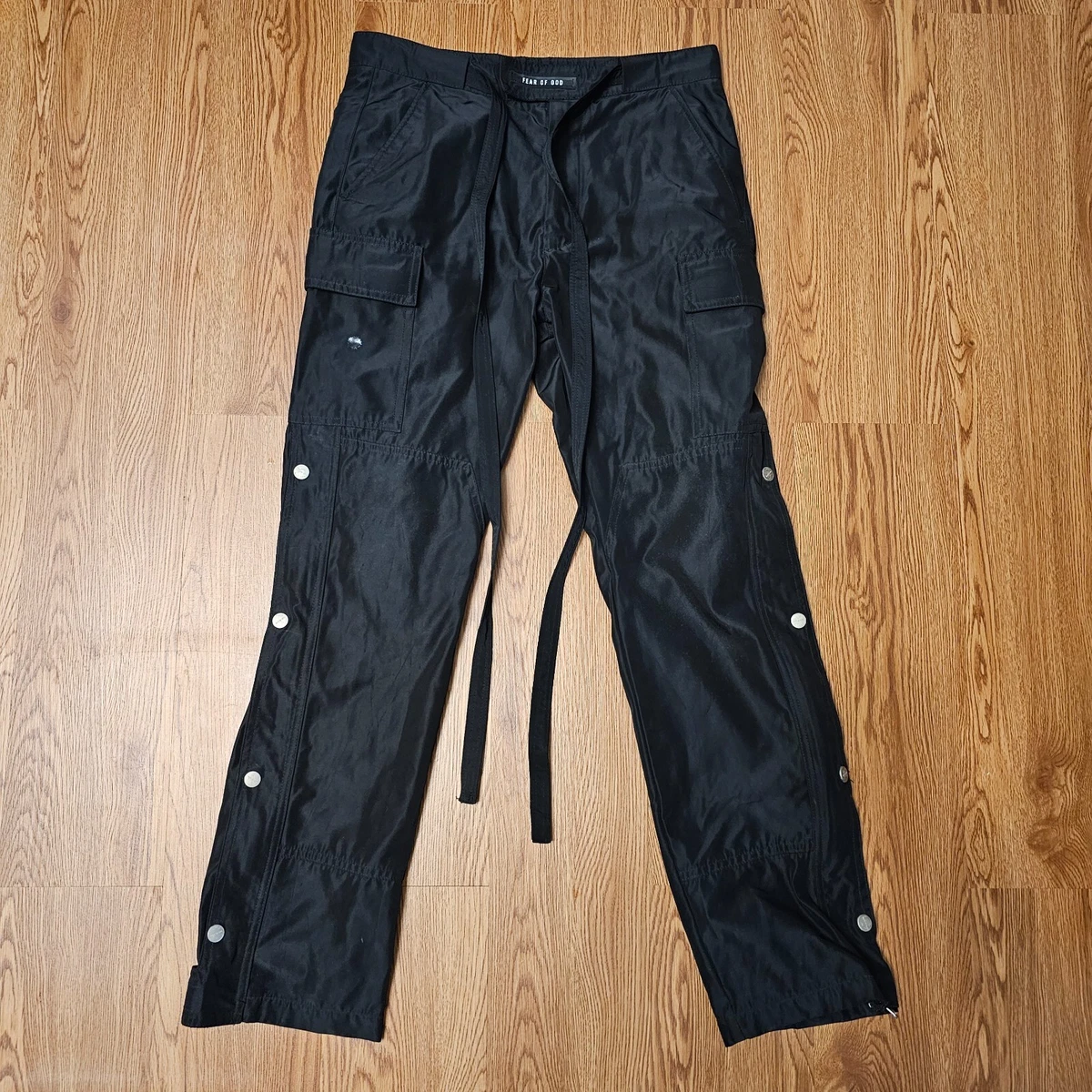 Fear Of God Sixth Collection Nylon Cargo Pants