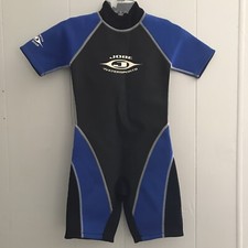 Jobe Watersports Kids Shorty Blue And Black Wetsuit Youth Size XL 14