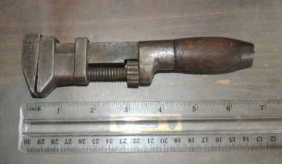 6-1/2'' VINTAGE THE L & S CO. Monkey Wrench, Lamson & Sessions Cleveland, O. USA
