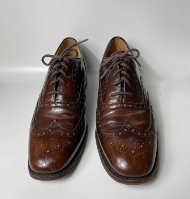 Johnston Murphy Dress Shoes Presidents Collection Brown Leather