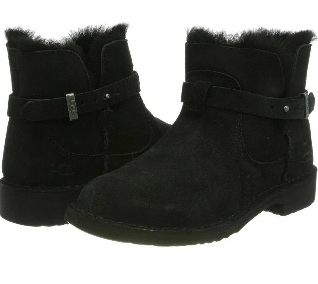 Elisa genuine shearling bootie sales