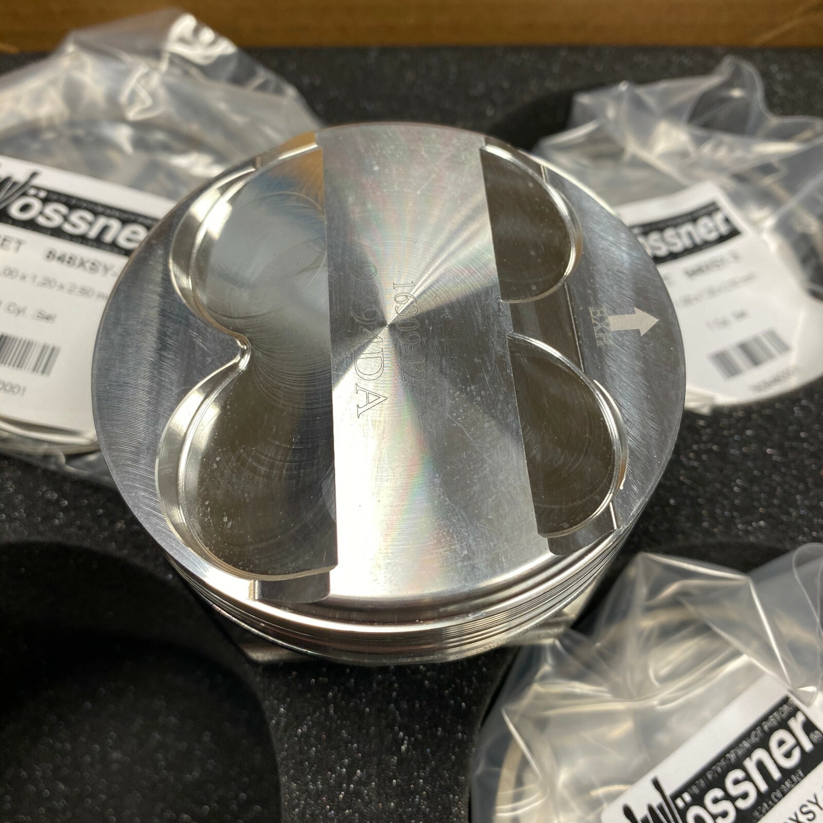 Wossner FORD 2.0 Blacktop Zetec Pistons & Rods 85.5mm High Comp 12.11 eBay