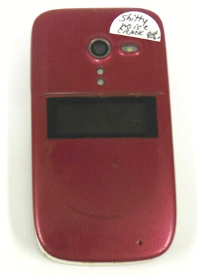 Doro PhoneEasy 626 - Red and White ( Consumer Cellular ) Flip Phone