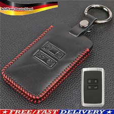 Leder Autoschlüssel Schlüsselhülle 4-Tasten Für Renault Kadjar Talisman Captur
