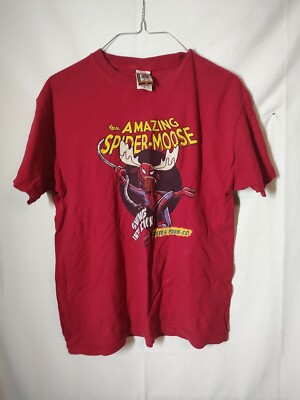 The Amazing Spider-Moose Estes Park Colorado Shirt Med
