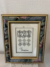 Vintage drewniana flora Arc Deco ramka na zdjęcia 