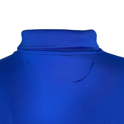 Polo Under Armour uomo blu sciolta Heatgear manica corta grande striscione - Foto 6 di 8