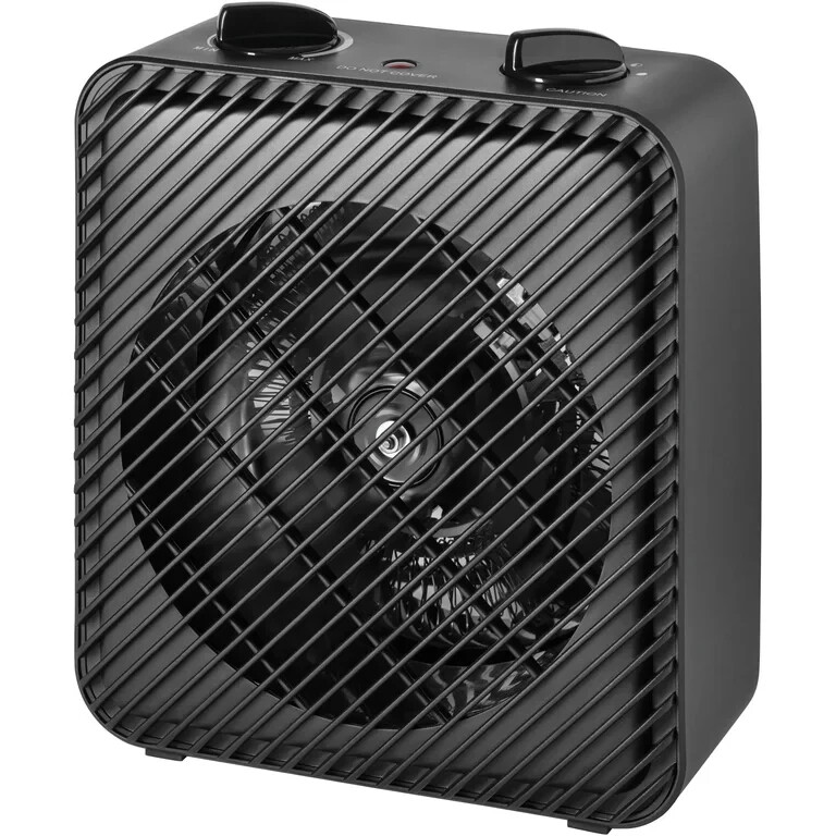 Pelonis 1500W 3-Speed Portable Electric Fan-Forced Space Heater For Room  Black 750545106537 | eBay