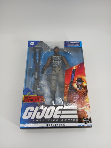 GI Joe Classified Series Cobra Island Roadblock 6" Figure Hasbro - Picture 2 of 8