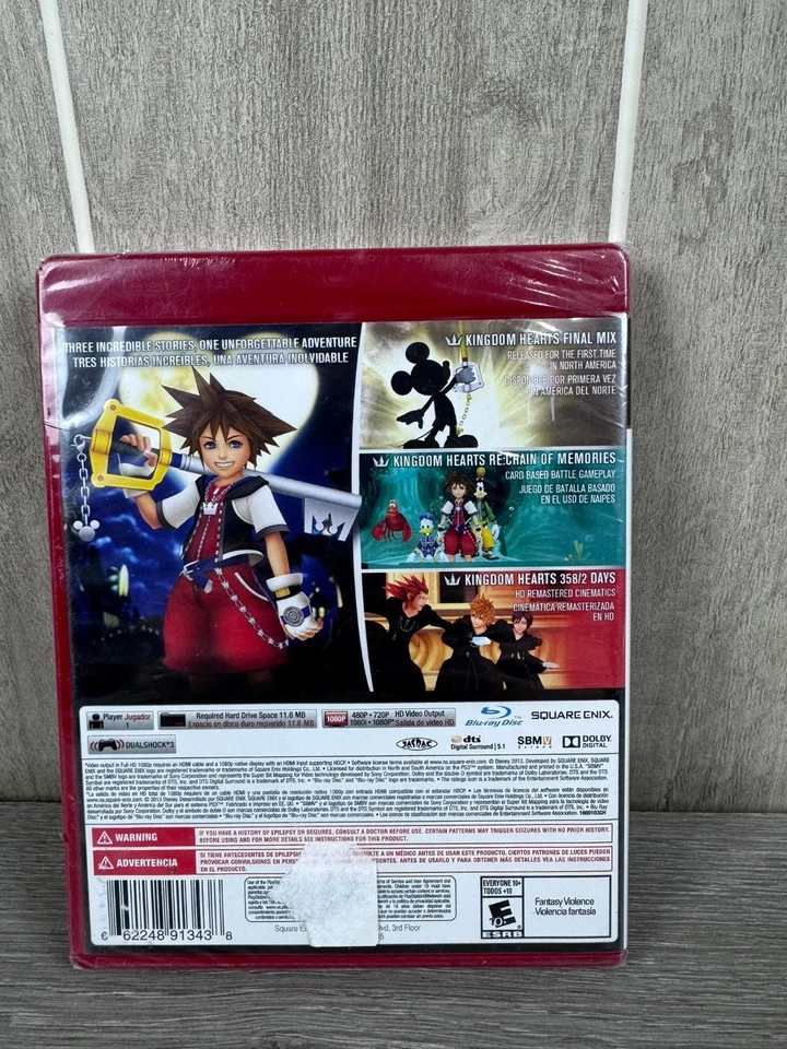 Kingdom Hearts HD 1.5 Remix PS3 Grandes Éxitos Videojuego Nuevo Precintado Foto 2 de 3