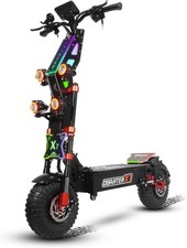 8000W Offroad Electric Scooter for Adult 60V 40Ah 55MPH 14'' Commuting E-Scooter