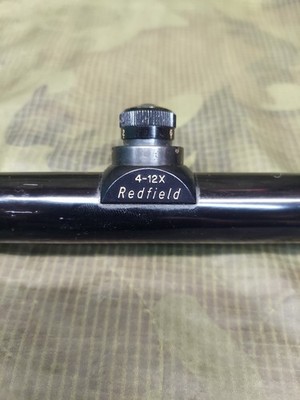 Vintage Redfield 4x-12X Accu-Trac Accu-Range Scope | eBay