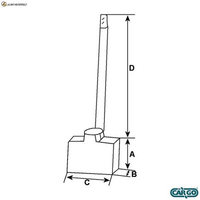KOHLEBÜRSTE STARTER F 032 141 094 FÜRKOHLEBÜRSTE STARTER F 032 141 094 FÜR MERCE