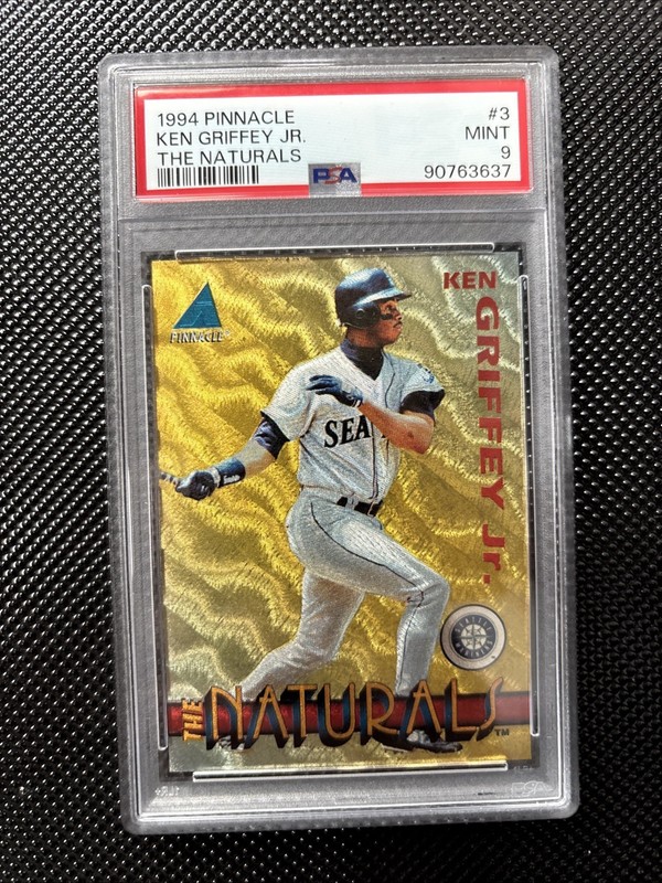 1994 Pinnacle Ken Griffey Jr The Naturals PSA 9