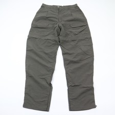 Royal Robbins Convertible Pants Womens 10 / 30 Green Cargo Lightweight Outdoors