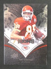 2008 Upper Deck ICONS TONY Gonzalez SILVER FOIL #48