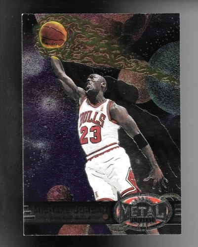 1997-98 Metal Universe #23 Michael Jordan Bulls HOF