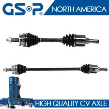 Front Complete CV Axle Shaft Assembly Pair LH & RH Sides for Chrysler Dodge