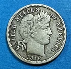 1916-P Barber Dime (D127)