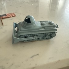 1962 MARX Operation Moon Base Playset Bulldozer Original Colorway Release 1960s