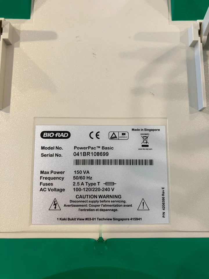 BIO-RAD PowerPac Базовый Электрофорез PS с Мини Протеиновой Системой Тетра *ПРОТЕСТИРОВАН* - Изображение 3 из 4