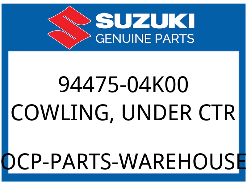 COWLING, UNDER CTR